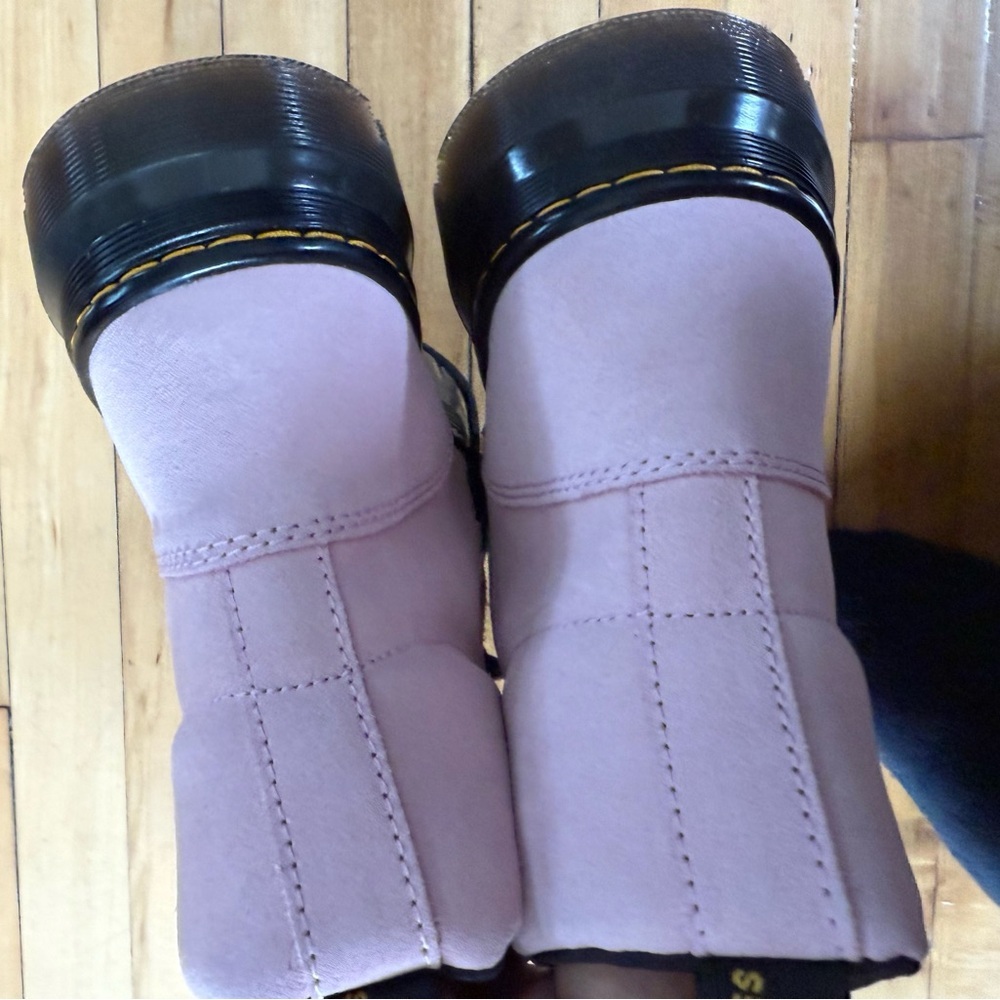 Dr. Martens Combs Poly Twill Boot‎ in vintage taupe - Picture 7 of 8